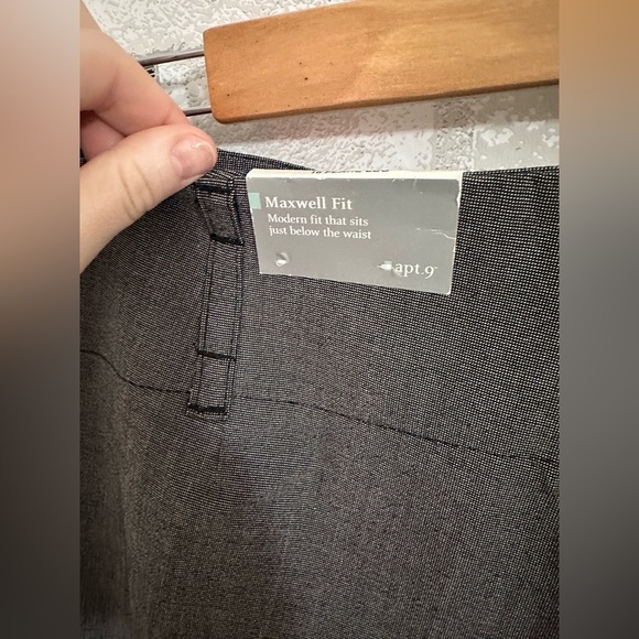 Plus Size Gray Flare Leg Dress Pants Size 16 NWT #0209 - Picture 8 of 11